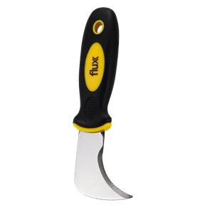 Stainless Steel Knife for Plaster Flux Bi-Material Handle - FAIGCB