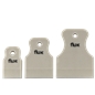 Juego de Espátulas de Plástico para Yeso 3Pcs Flux Juego de Espátulas de Plástico para Yeso 3Pcs Flux