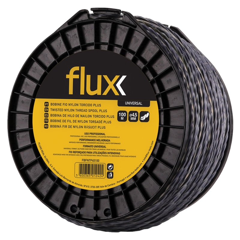 Bobina de alambre de nailon trenzado más fundente de 4,0 mm y 100 m Flux