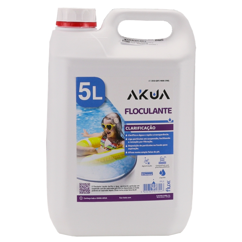 Floculante Liquido 5Lt AKUA Flux