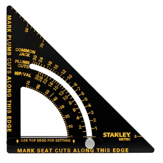 Esquadro Métrico Regulável 180mm STHT46056-0 Stanley - DSEMR180