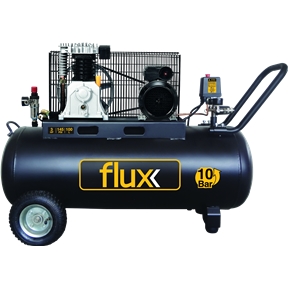 Compresor De Aire 100lt 3.0HP Flux - FCA100