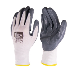 Gray Nitrile Glove (7) Flux - FLNC7S